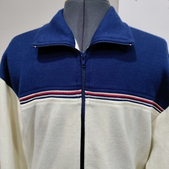 Vintage Oshman's Sportswear men's jacket 80s 90s size Large - Picture 2 of 7